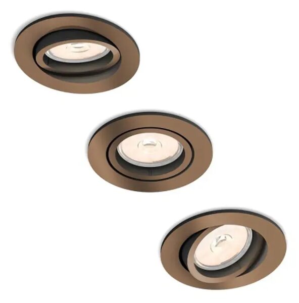 Donegal PHILIPS VGRADNA SVETILKA 3×GU10/55W/230V 8718696160930