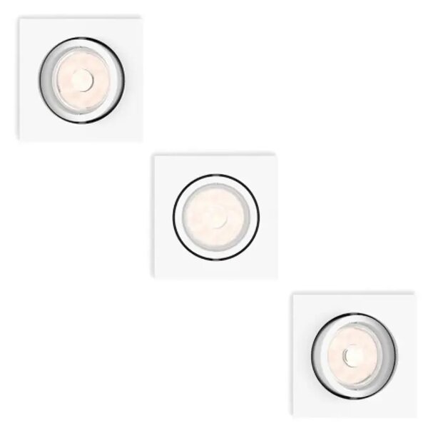 Enneper PHILIPS KOMPLET VGRADNIH SVETILK 3xmax55W GU10 BELA 8718696160374