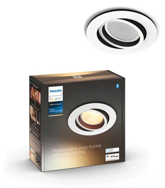 VGRADNA SVETILKA Milliskin Hue BELA 1x5W 8719514338562