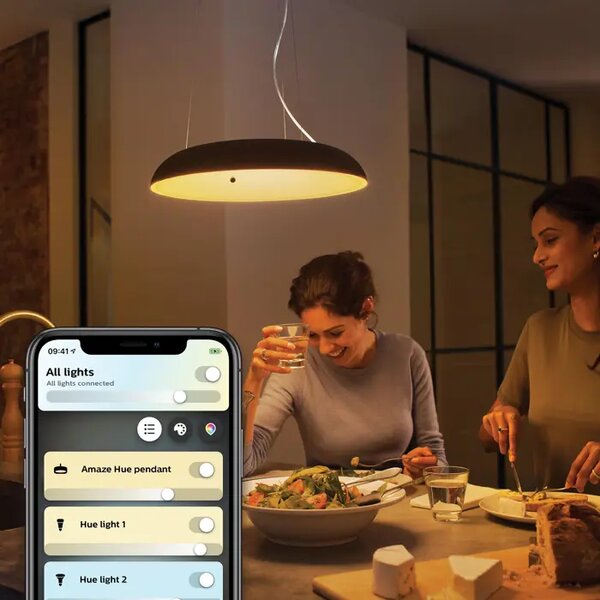 VISEČA SVETILKA PHILIPS HUE ČRNA 8719514341074
