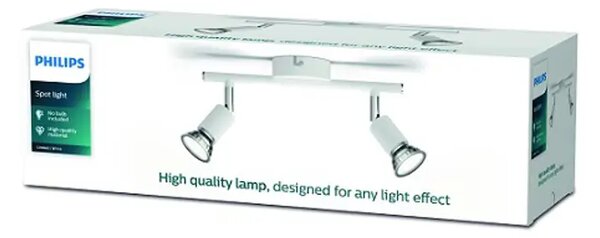 Limbali PHILIPS STROPNA SVETILKA BELA 2x50W 230V 8719514465152