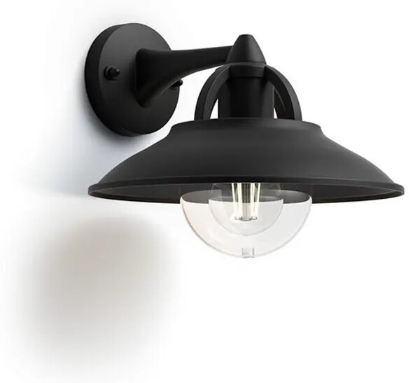 Stenska svetilka Cormorant PHILIPS, črna, 1x42W, 230V 8718696165836