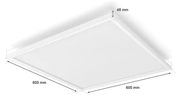 STROPNA SVETILKA PHILIPS HUE BELA 60 W 8719514355071