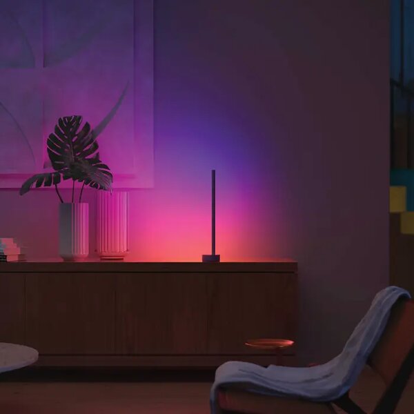 Namizna svetilka PHILIPS HUE črna RGBW 8718696176245