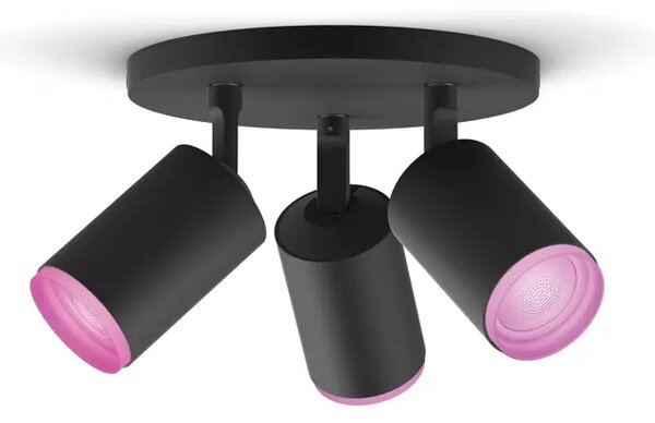 Fugato PHILIPS HUE STROPNA SVETILKA ČRNA 3x5,7W 240V 8718696171547