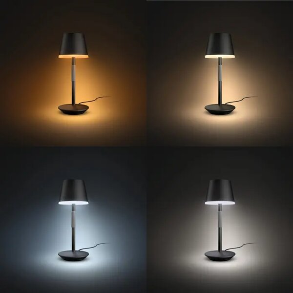 Belle PHILIPS HUE NAMIZNA SVETILKA ČRNA 8719514404595