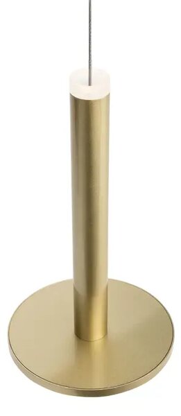 Viseča LED svetilka PALENCIA 10W/3000K/517lm/IP20/MEDENINA ZLATA NL1703301201