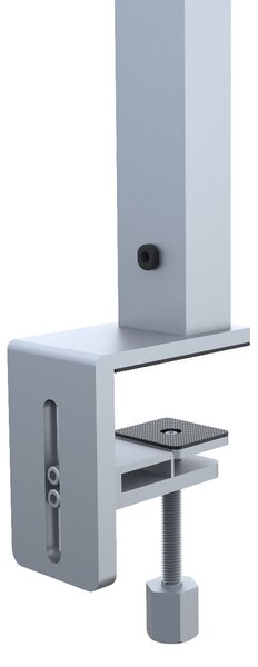 DOTLUX LED senzorska svetilka STYLEdesk, bela, 80 W 4.000 K, zatemnjen, Bela, Študija / pisarna, Aluminij, Sodobni, Namizni pult