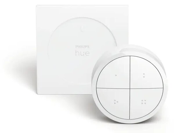 Philips Hue MOBILNO STIKALO/ZATEMNILNIK Stikalo z vrtljivim gumbom, belo 8719514440999
