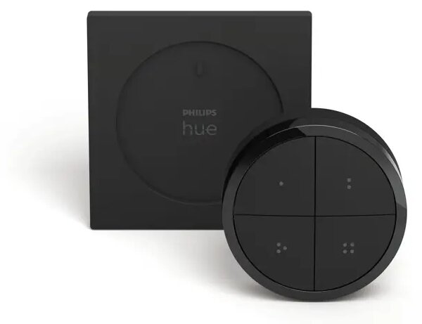 Philips Hue MOBILNO STIKALO/ZATEMNILNIK Stikalo z vrtljivim gumbom, črne barve 8719514440937