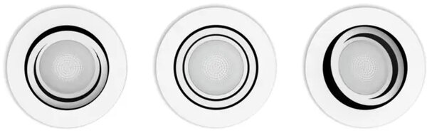 VGRADNA SVETILKA Milliskin Hue BELA 3x5W 8719514342842