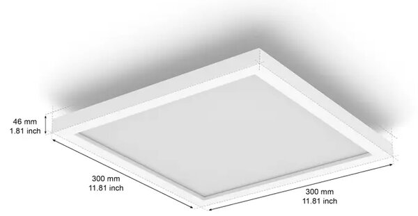 Surimu Philips Hue LED PANEL SQ 27W RGB 8720169159136