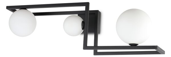 STROPNA SVETILKA ANGOLO PL3 ČRNA G9 ID284286