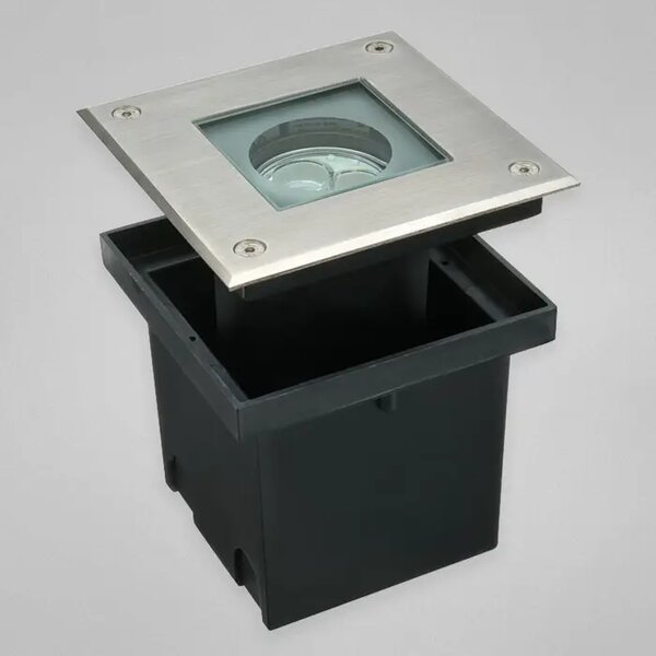VGRADNA ZUNANJA SVETILKA QUADRO MINI ES50 GU-10/35W 5000 kg (10 džunov) IP67 172AL