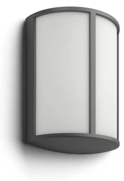 STENSKA SVETILKA LED 6W/600lm/2700K/IP44/ANTRACIT 16464/93/16