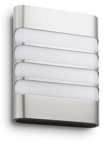STENSKA SVETILKA RACCOON LED 4W/400lm/2700K/IP44/INOX 17273/47/16