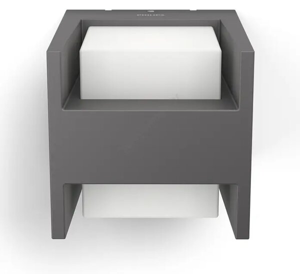 STENSKA SVETILKA ARBOUR LED 2x4,5W/800lm/2700K/IP44/ANTRACIT 16459/93/16