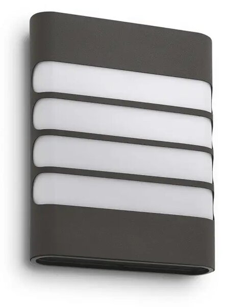 STENSKA SVETILKA RACCOON LED 4W/400lm/2700K/IP44/ANTRACIT 17273/93/16