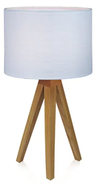NAMIZNA SVETILKA KULLEN 1L 22,5 CM HRAST/BELA E14 MA104625