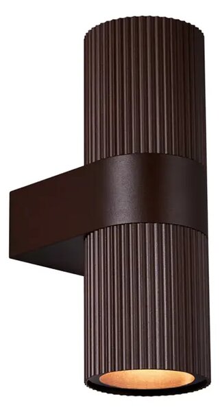 KYKLOP RIPPLE STENSKA SVETILKA RJAVA GU10 IP54 2318051009