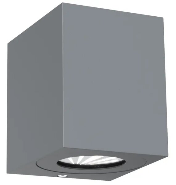 CANTO KUBI 2 STENSKA SVETILKA SIVA LED IP44 49711010