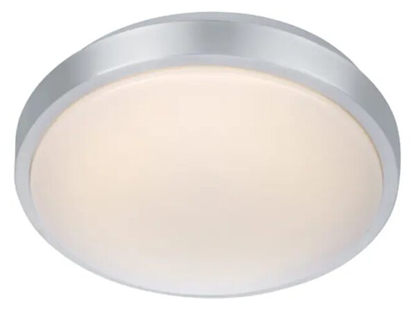STROPNA SVETILKA MOON 28 CM LED ALUMINIJASTA/BELA FIKSNA LED SVETILKA IP44 MA105958