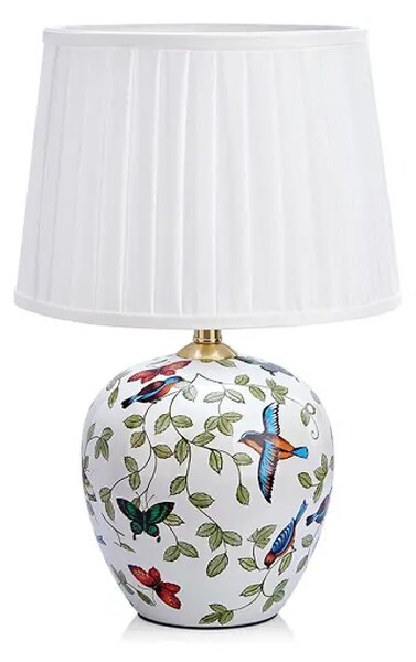 NAMIZNA SVETILKA MANSION 48 CM VZORČANA/BELA E27 MA107040
