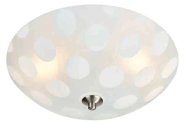 STROPNA SVETILKA DOTS 35 CM MATIRANA/JEKLO E14 MA107358