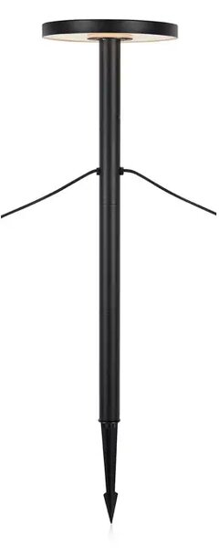 VRTNA 24 ZUNANJA LUČ ZA RASTLINE ČRNE FIKSNE LED IP44 MA108173