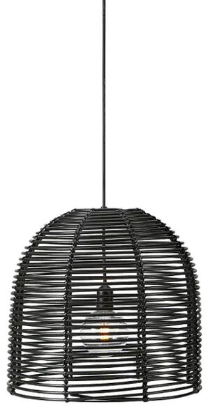 VRTNA 24 ZUNANJA VISEČA SVETILKA 40 CM ČRNA FIKSNA LED IP44 MA107990