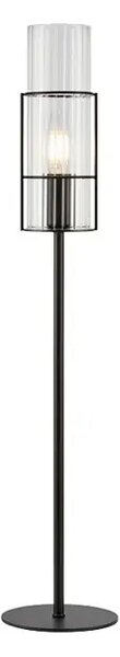 NAMIZNA SVETILKA TUBO 65 CM ČRNA/PROZORNA E14 MA108556