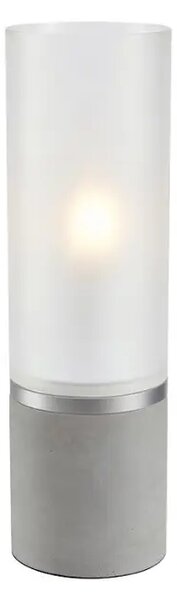 NAMIZNA SVETILKA MOLO 40 CM SIVA/MATNA E27 MA108593
