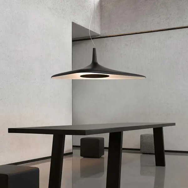 SOLEIL NOIR D89s VISEČA LED SVETILKA 35W 3000K ZATEMNLJIVA ČRNO/BELA 120x62,5x35,3 LP1D890S000035