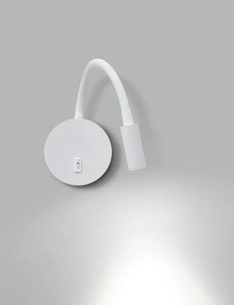 LED STENSKA SVETILKA JACO 3 W/3000K/190lm/IP20/BELA NL8140321