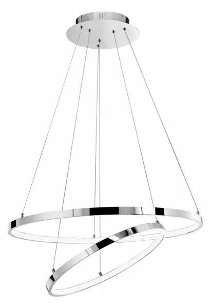 VISEČA LED SVETILKA ARIA 74W/3000K/4025lm/IP20/KROM NL17222003