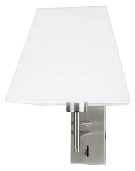 STENSKA SVETILKA LOGAN E27 IP20/KROM BELA NL8126162