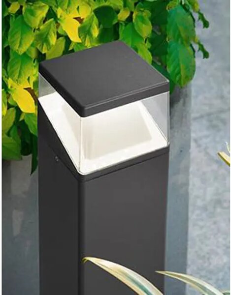 ZUNANJA SVETILKA Z ZAKLEPANJEM LED 12W/3001 vendar 4000K/1047lm/IP54/TEMNO SIVA NL813104