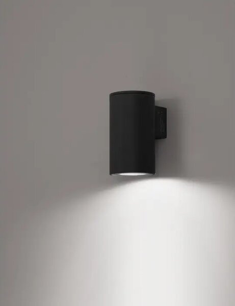 ZUNANJA STENSKA SVETILKA ALP LED 10W/3000k/565lm/IP65/ČRNA NL9010008