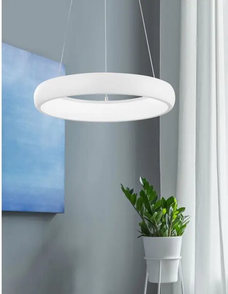 VISEČA LED SVETILKA ALBI 32W/3000K/1950lm/DIMM/IP20/BELA NL8105618