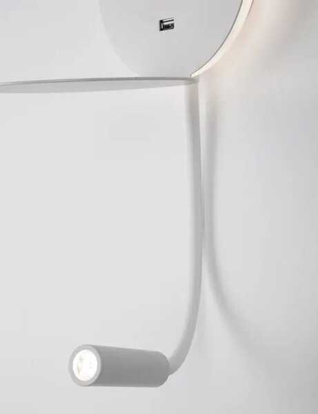 STENSKA SVETILKA ECLIP LED 9W/3000K/520lm/IP20/BELA NL9173281