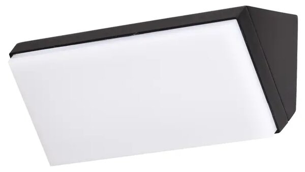KEEN ZUNANJA STENSKA SVETILKA LED 12W/3000K/1080lm/IP65/ČRNA NL9270027