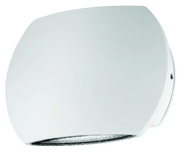 ZUNANJA STENSKA SVETILKA COMO LED 2x3W/3000K/510lm/IP54/BELA NL741661
