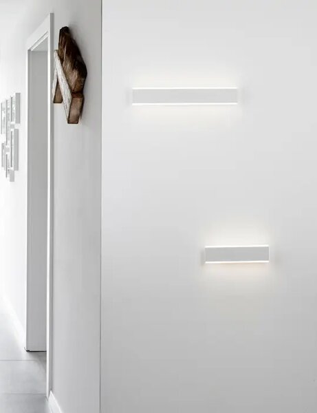 STENSKA SVETILKA LED 2x8 W/3000K/1056lm/IP20/BELA NL9115908