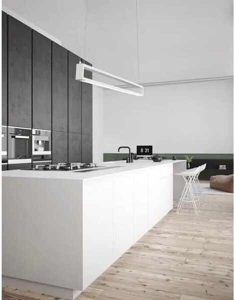VISEČA LED SVETILKA 38W/3000K/1460lm/IP20/BELA NL9117338