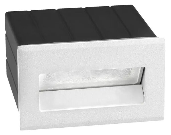 ZUNANJA STENSKA SVETILKA KRYPTON LED 2W/3000K/95lm/IP54/BELA NL726403