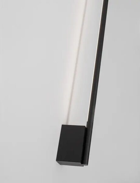 GROPIUS STENSKA SVETILKA LED 15W/3000K/507lm/IP20/ ČRNA NL9081900