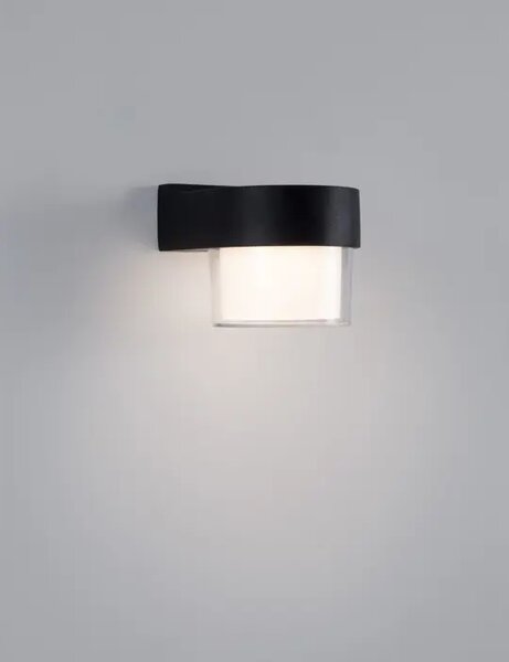 DARF ZUNANJA STENSKA SVETILKA LED 5W/3000K/420lm/IP54/ČRNA NL9925665