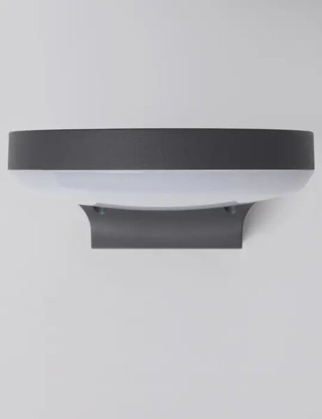 ENZI ZUNANJA STENSKA SVETILKA LED 15W/3000K/1630lm/IP54/temno siva NL9936101