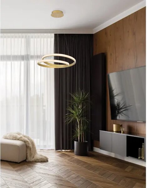 GRANIA VISEČA LED SVETILKA 25W/3000K/1900lm/DIMM/IP20/MAT ZLATA NL9818510