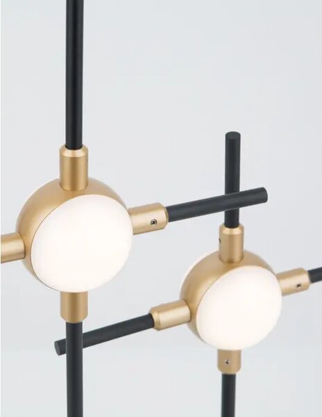 ATOMO NAMIZNA SVETILKA LED 9W/3000K/609lm/IP20/ ZLATA NL9280674